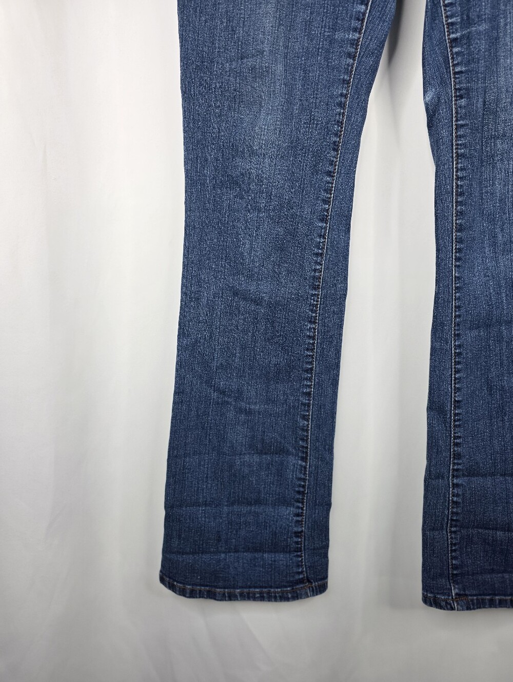 Rocawear Y2K Junior's Size 11 Bootcut Blue Denim Jeans R Logo Pockets Stretch - Picture 6 of 16